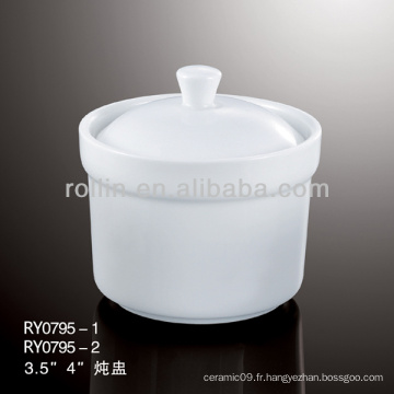 Gobelet de porcelaine blanche chinoise de bonne qualité